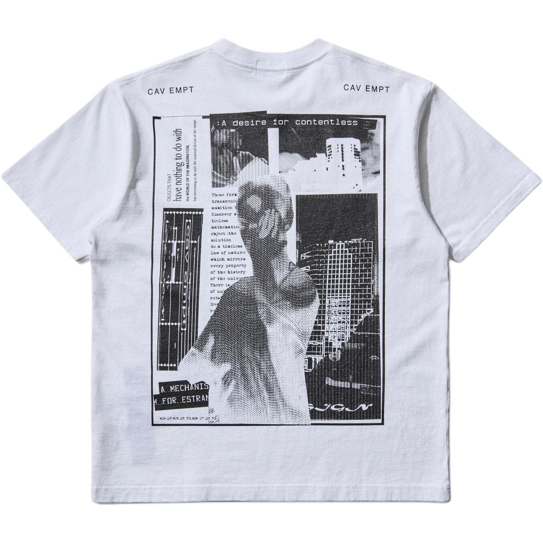 Футболка Cav Empt Белая Мужская T-рубашка - изображение 2