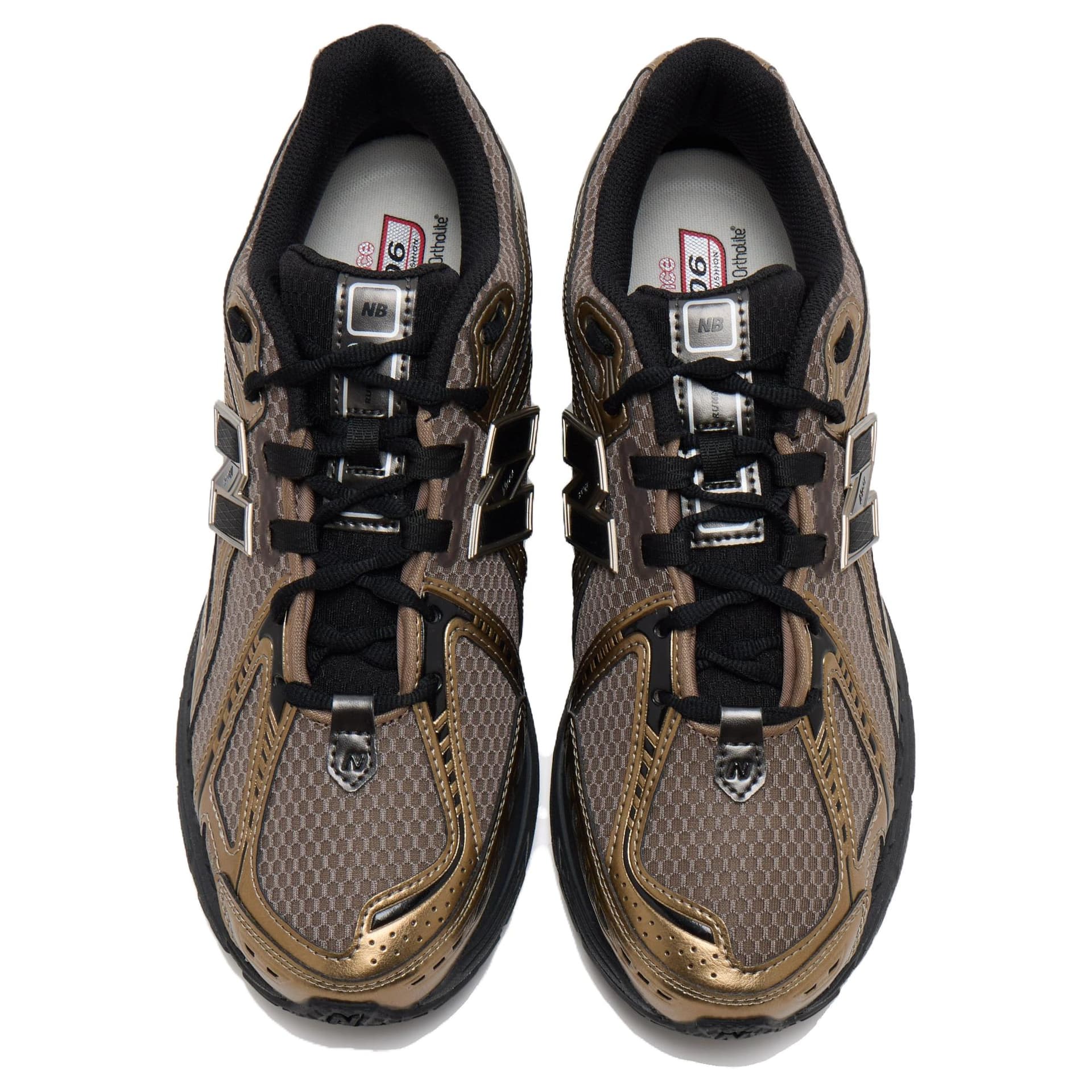 Кроссовки для бега New Balance 1906 Устойчивые к истиранию низкие беговые кроссовки унисекс черные - изображение 3