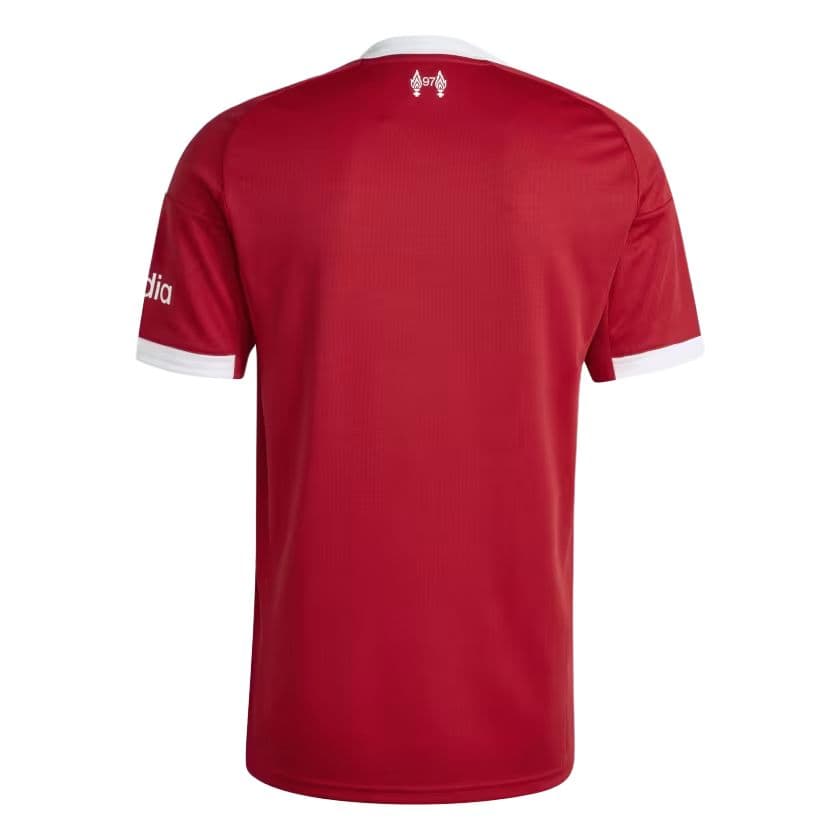 Adidas Liverpool 25 26 Домашняя футболка для футбола мужская клубничный красный - изображение 2
