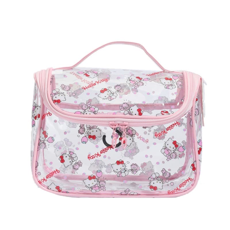 Sanrio Hello Kitty PVC Путешественный мешок для хранения женский розовый - изображение 1
