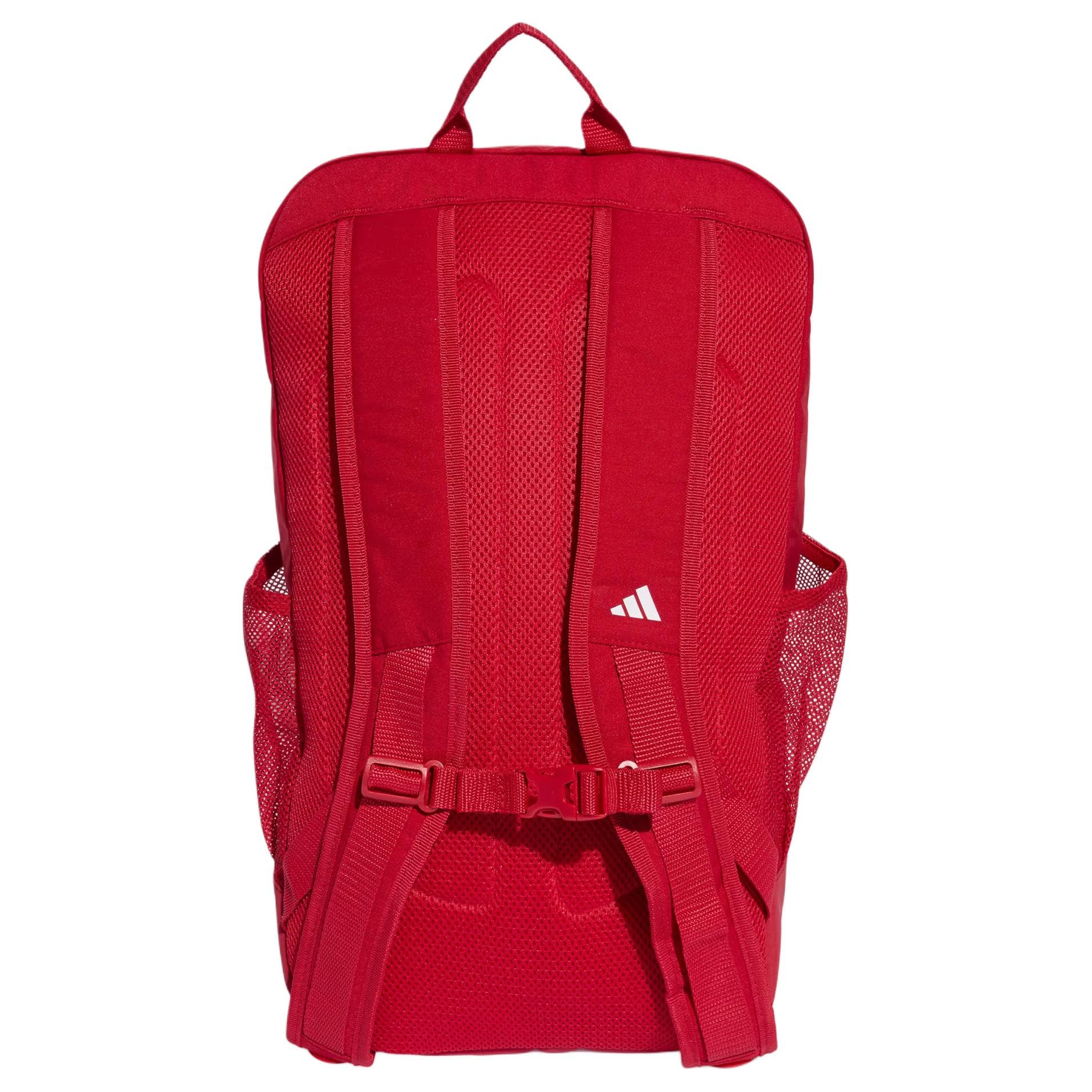Рюкзак Adidas Полиэстеровый Рюкзак Унисекс Красный - изображение 4