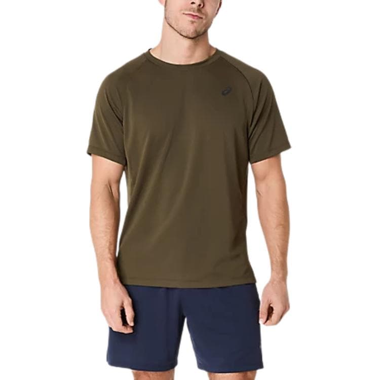 Футболка Asics Коричневый Мужской T-Shirt - изображение 1