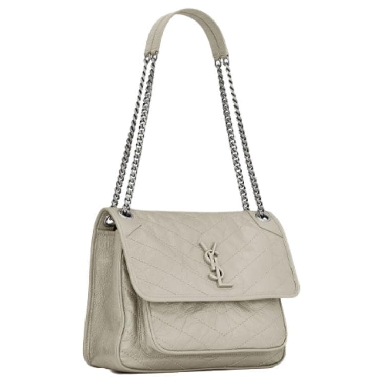 Мини-сумка Saint Laurent Niki White - изображение 3
