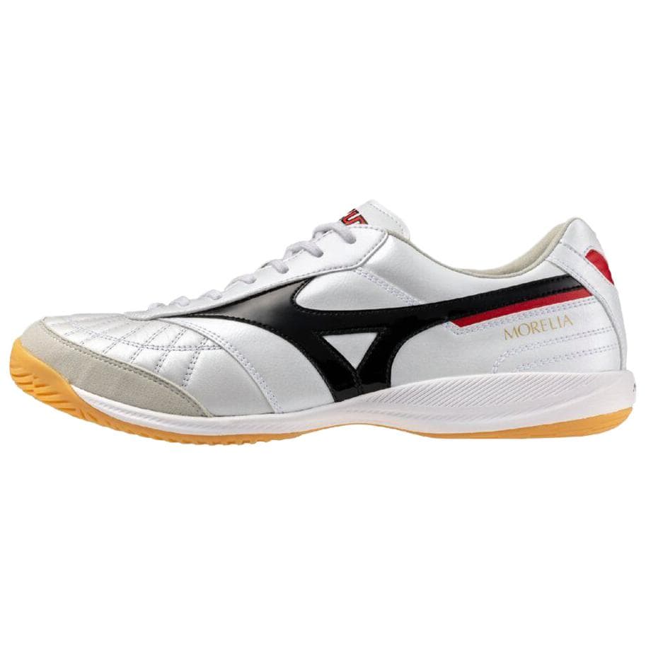 Кроссовки для футбола Mizuno MORELIA SALA Устойчивый к истиранию Легкий и Удобный Футбольные бутсы Унисекс Белый Черный - изображение 1