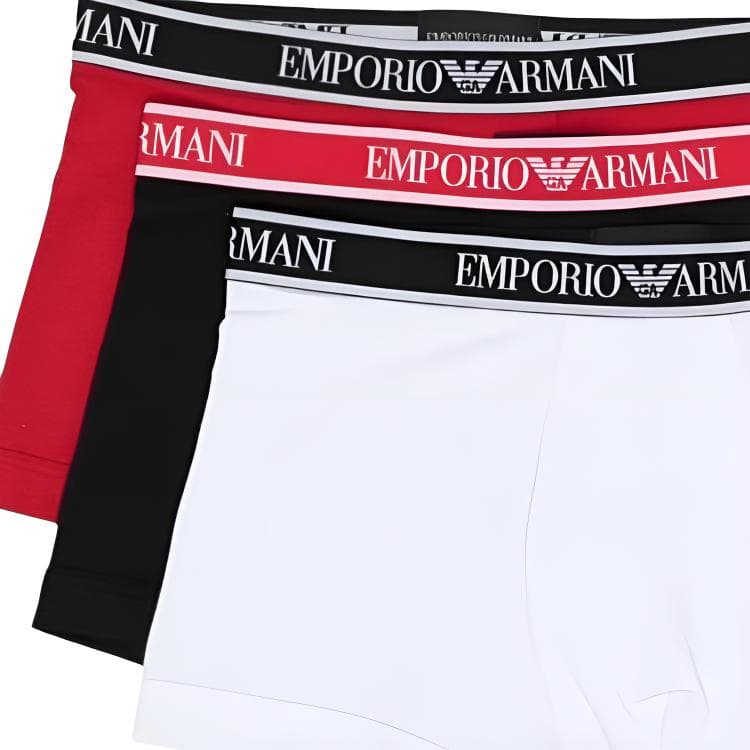Трусы EMPORIO ARMANI SS23 Трусы Мужские упаковка из 3 штук - изображение 4