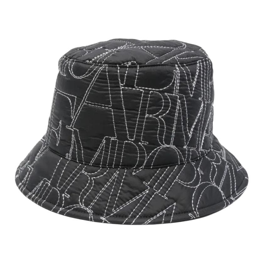 Панама EMPORIO ARMANI Полиамид Ведро Шляпы Женские Черные - изображение 1
