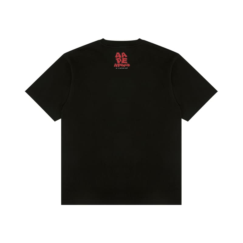 Футболка Aape Черная BKX Мужская T-Рубашка - изображение 2