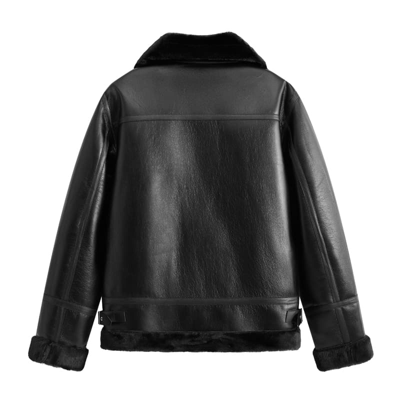 Кожаная куртки PIERRE CARDIN Мужская кожаная куртка - изображение 3