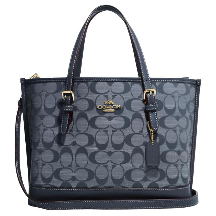 Сумка COACH Mollie 25 Denim Blue - изображение 1