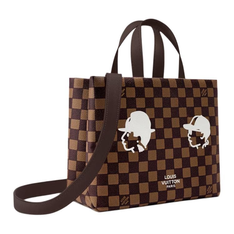 Сумка LOUIS VUITTON x Nigo SHOPPER Damier Phriendship - изображение 2