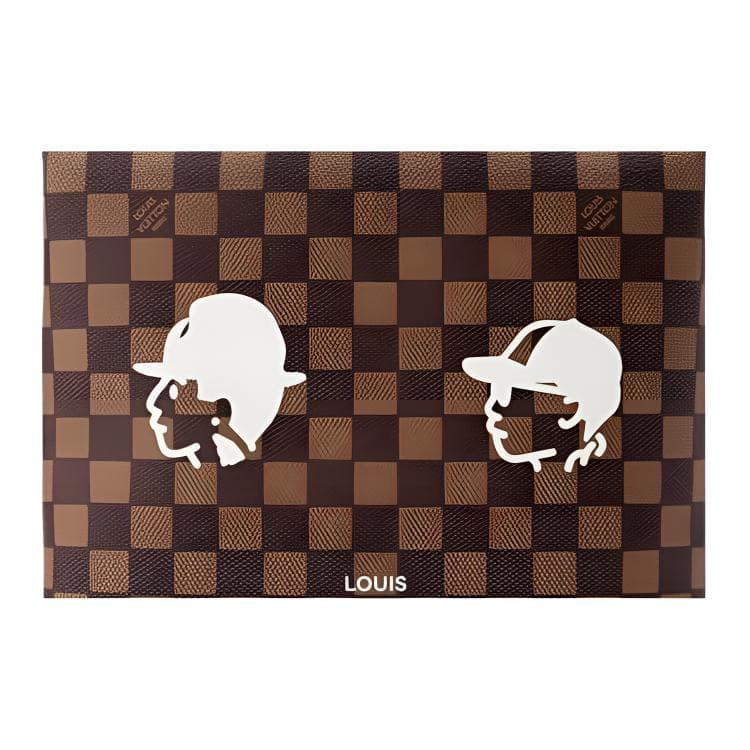 Сумка LOUIS VUITTON x Nigo SHOPPER Damier Phriendship - изображение 5