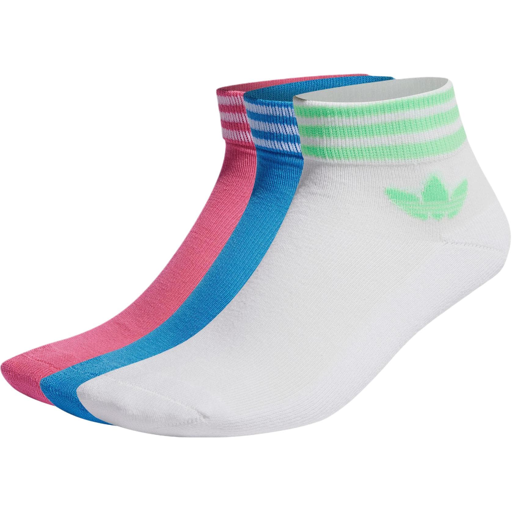 Носки adidas Originals Trefoil Ankle Socks 3 Pairs - изображение 1