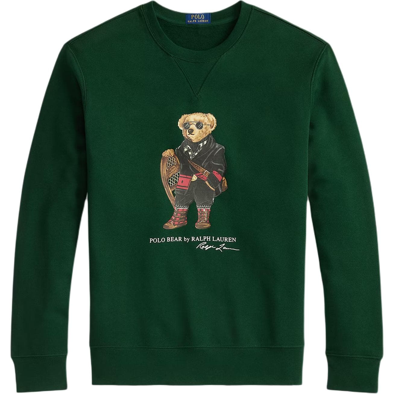 Худи Polo Ralph Lauren Polo Bear FW25 Толстовка Мужское Зеленое - изображение 1