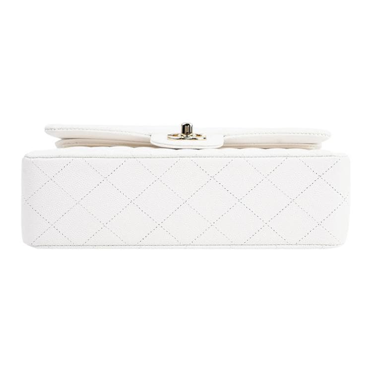 Сумка через плечо Chanel Classic Flap White - изображение 4