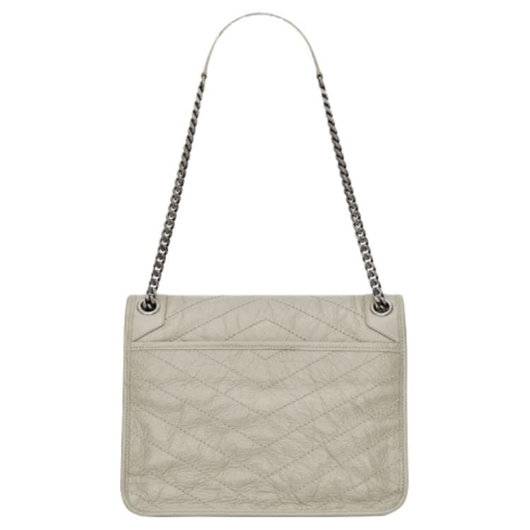 Мини-сумка Saint Laurent Niki White - изображение 4