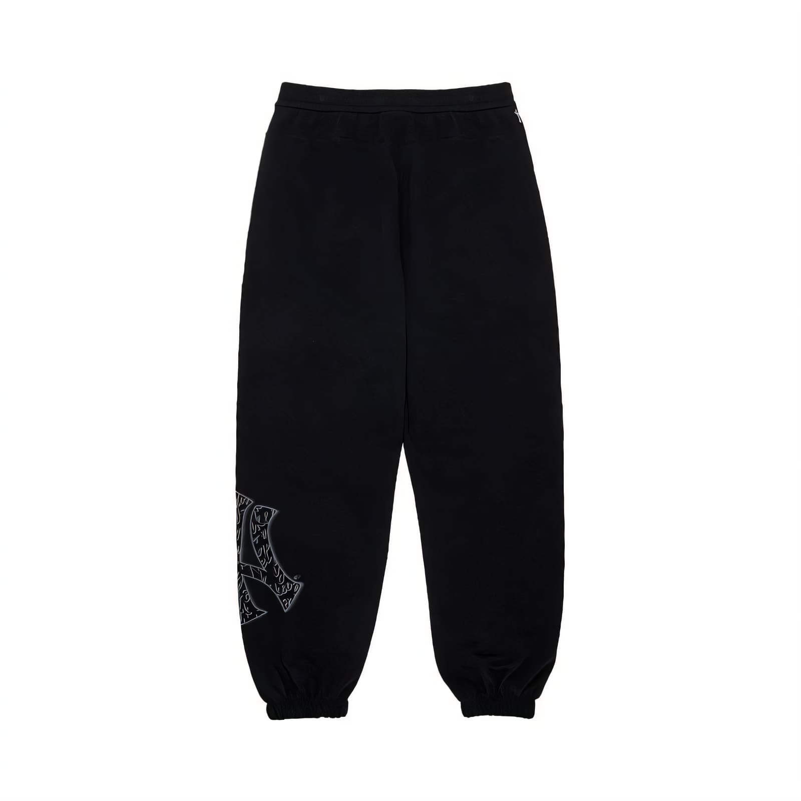 Штаны MLB New York Yankees Basic Collection 25FW Спортивные трикотажные штаны Унисекс Стандартный черный - изображение 2