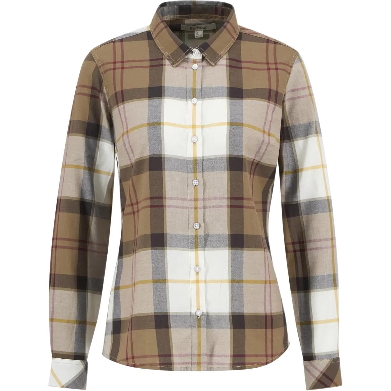 Блузка BARBOUR Бежевые Женские Рубашки - изображение 1