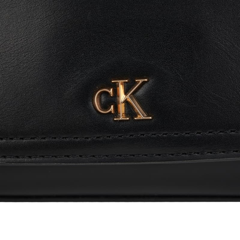 Сумка через плечо CALVIN KLEIN Сумка через плечо из смешанного материала маленькая женская космический черный - изображение 2