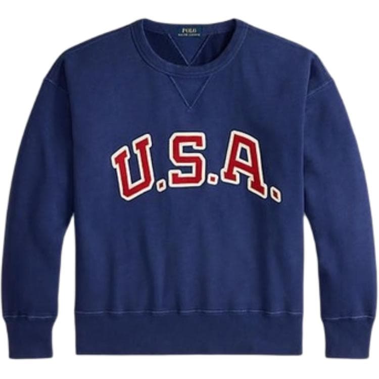 Худи Polo Ralph Lauren Худи-ханьфу Мужское Платье Глубокий Кобальтовый Синий - изображение 1