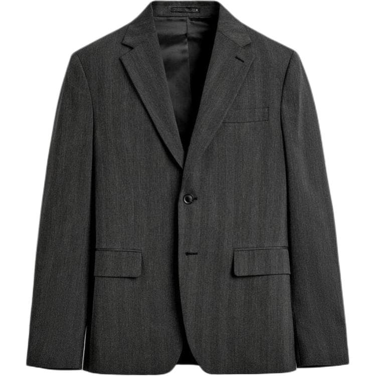 Пиджак ZARA Carbon Gray Мужские Деловые Костюмы - изображение 1