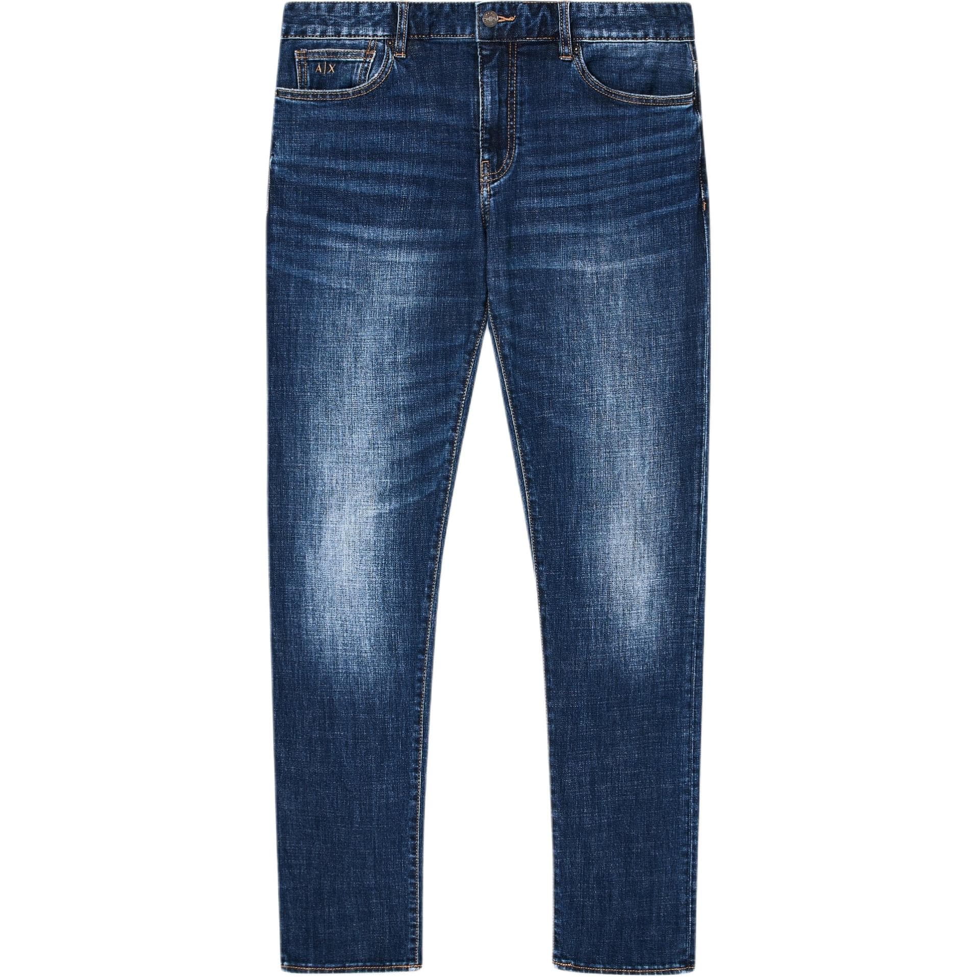 Штаны ARMANI EXCHANGE Blue Men's Jeans - изображение 1