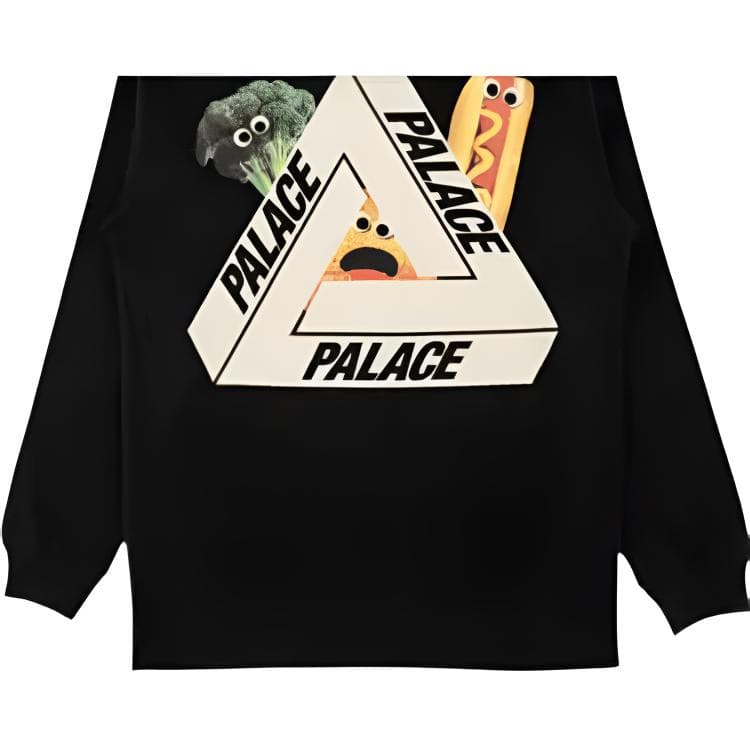 Кофта PALACE Payne Longsleeve Black T - изображение 4