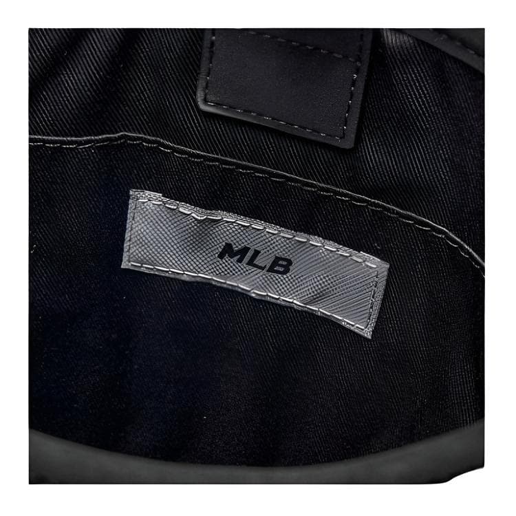 Сумка через плечо MLB Хлопковая Искусственная Кожа Ведрообразная Сумка через плечо Унисекс Угольный Серый - изображение 5