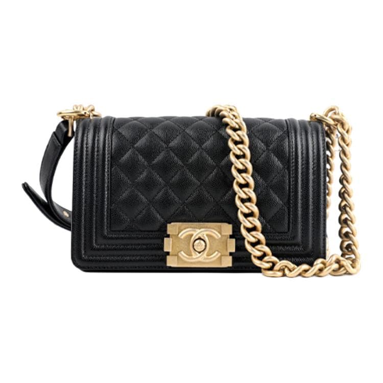 Сумка через плечо CHANEL LEBOY Small Chain Bag Black - изображение 1
