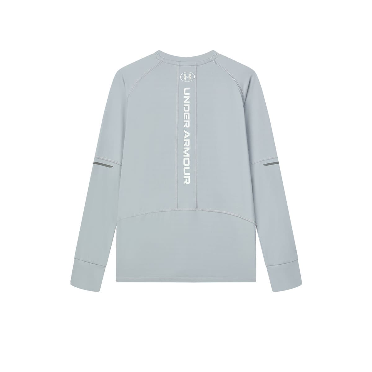 Under Armour Light Gray Детский Быстросохнущая T-Рубашка - изображение 1