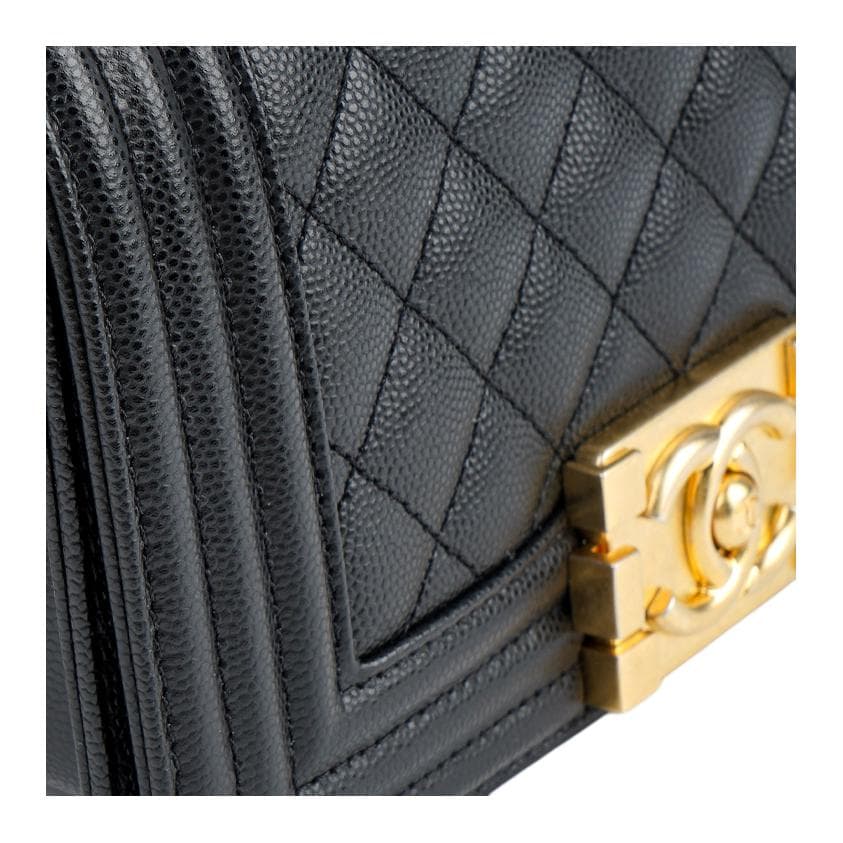 Сумка через плечо CHANEL LEBOY Small Chain Bag Black - изображение 7