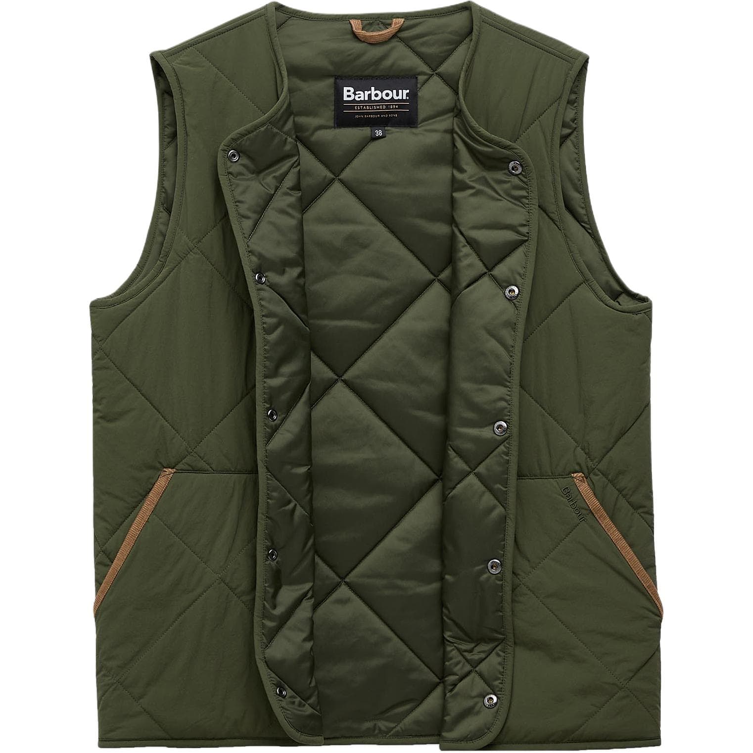 Жилет BARBOUR Army Green Мужские жилеты - изображение 2
