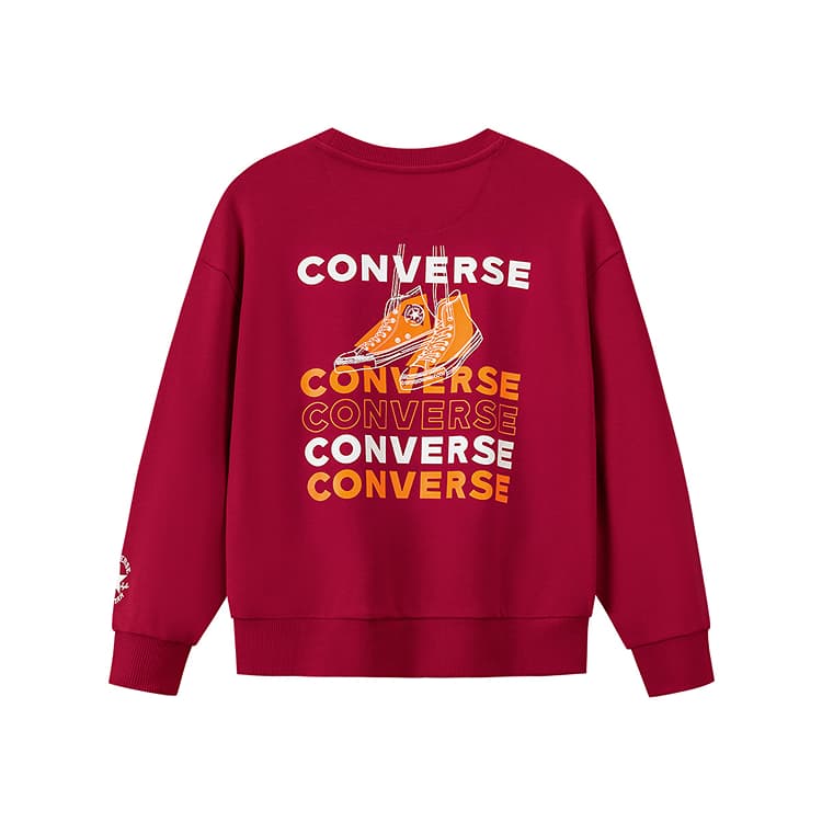 Converse Толстовка удобный модный универсальный Классический Детский - изображение 2