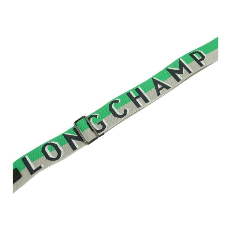 Ремень для сумки LONGCHAMP Холщовая сумка из полиэстерового волокна лямки женский морской синий и белый - изображение 3