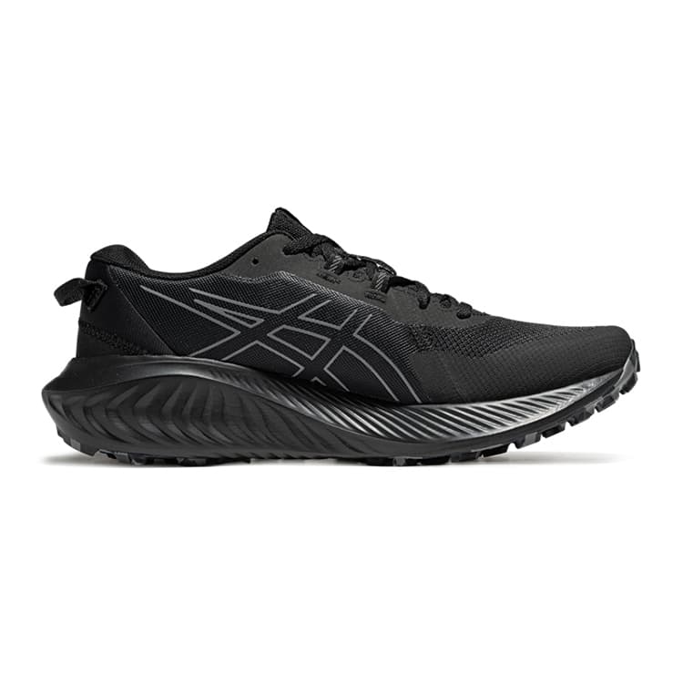 Кроссовки для бега Asics Gel Excite Trail 2 Трейловые кроссовки для бега противоскользящие мужские черные и серые - изображение 1
