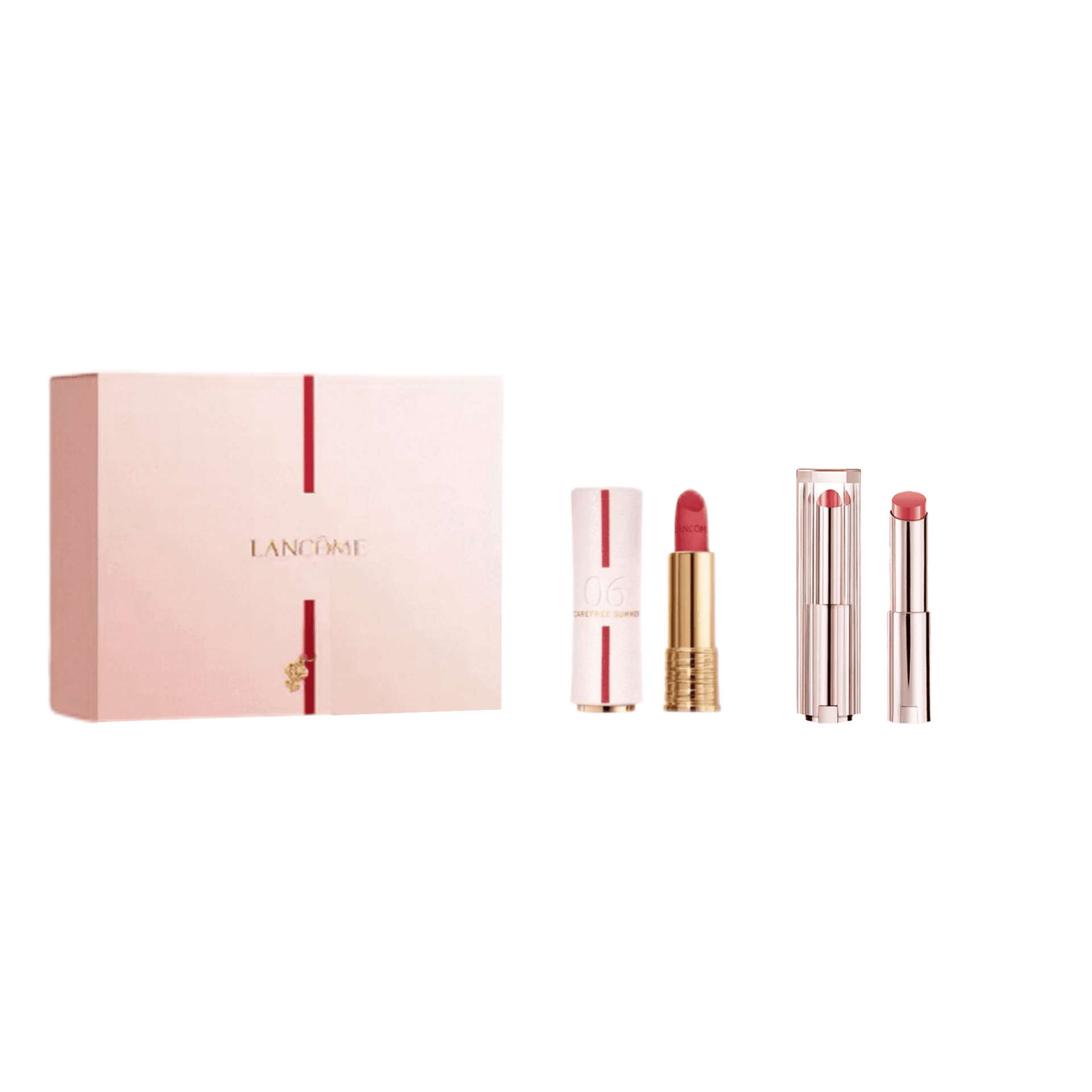 LANCOME Вельвет Матовый Финиш Мягкий RADIANCE DUO Подарочный Набор Помады Матовый Легко Смесь Цвет лица Увлажнение - изображение 1