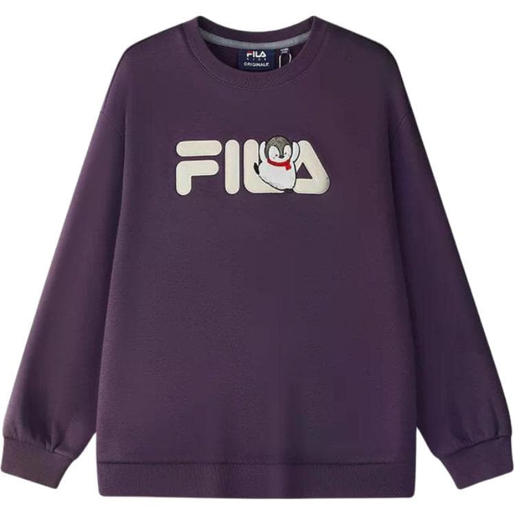FILA Толстовка Темно-фиолетовый для детей - изображение 1