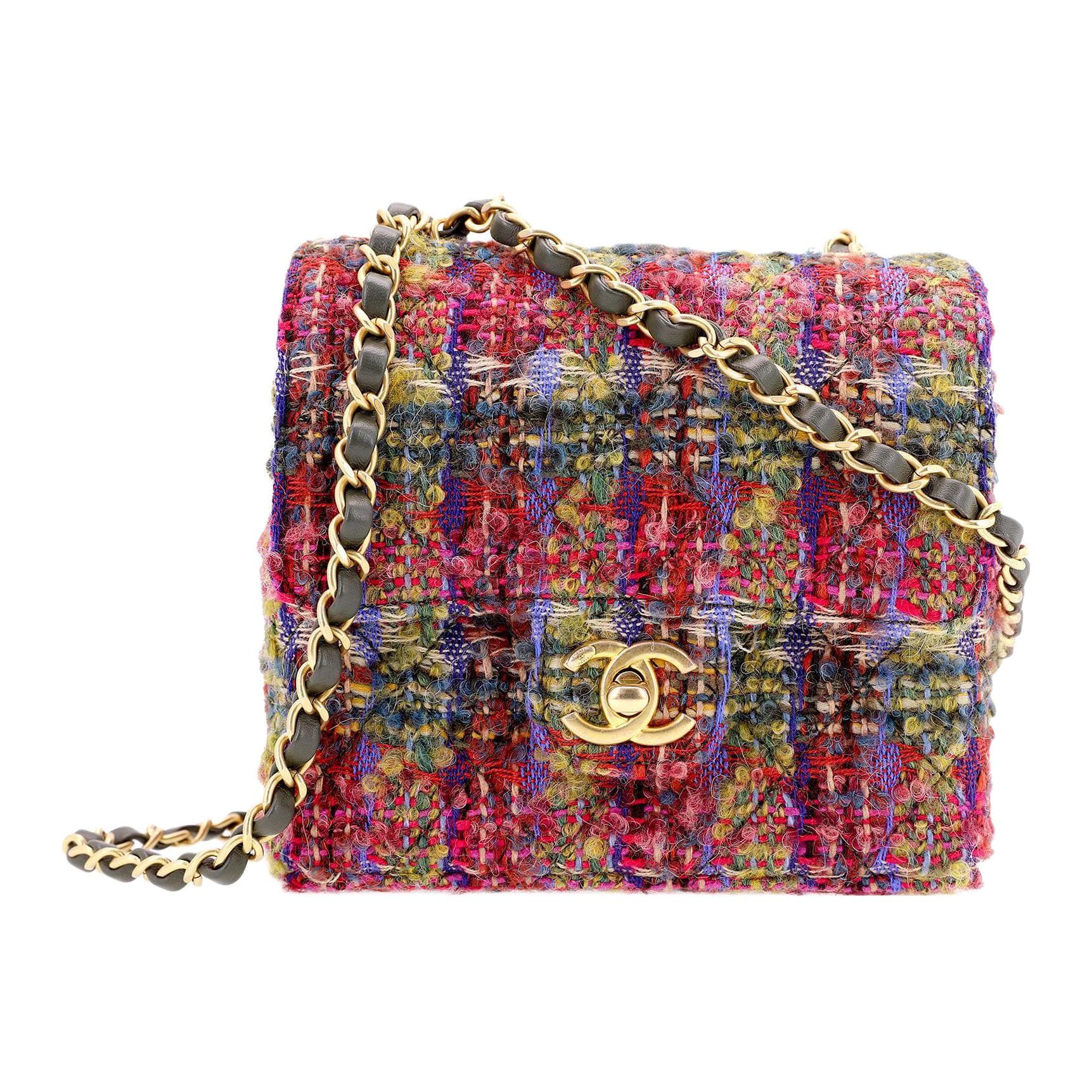 Сумка через плечо CHANEL 22K Camera Bag Pink Green - изображение 2