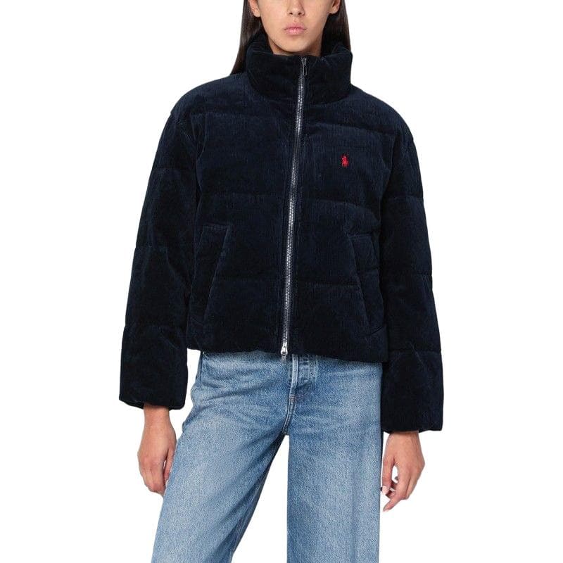 Пуховик Polo Ralph Lauren fw25 Пуховик Свободный покрой Женские Морской синий - изображение 2