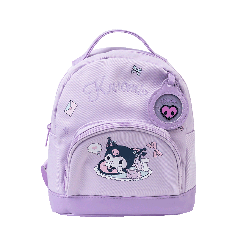 Рюкзак Sanrio Hello Kitty Полиэстер Рюкзак Женский Белый Розовый - изображение 3