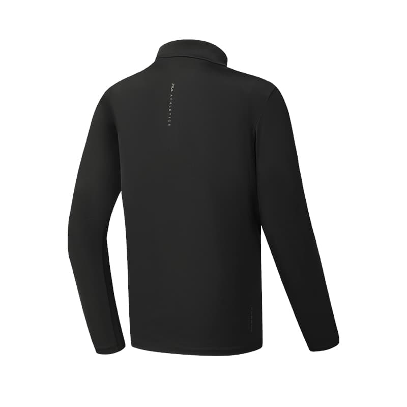 Футболка FILA Фитнес Темно-черные Мужские T-рубашки - изображение 2