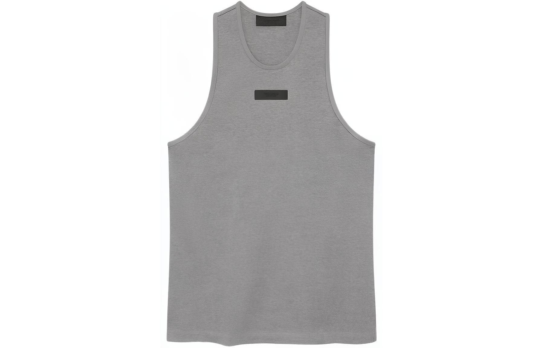 Майка Fear of God Essentials SS24 Tank Top U DARK HEATHER OATMEAL - изображение 1