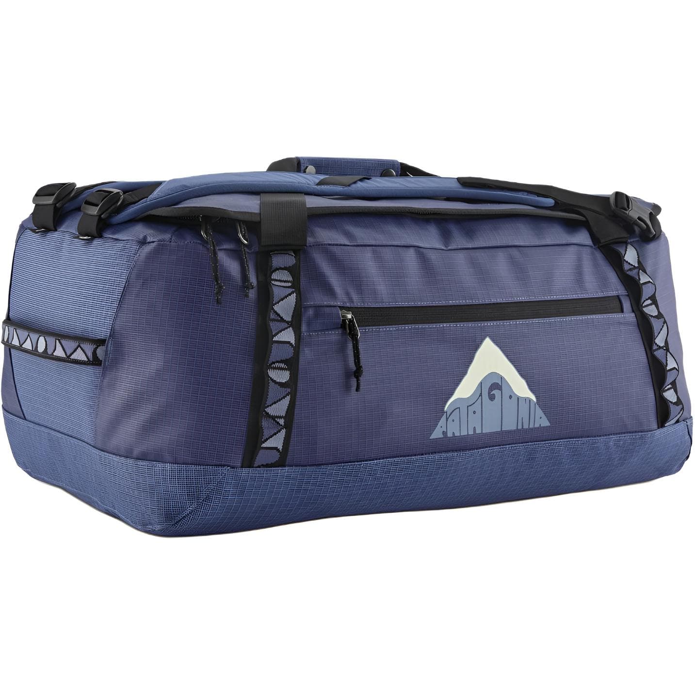 Patagonia Black Hole 55L Переработанный полиэстер Дорожные сумки Унисекс Синий - изображение 1