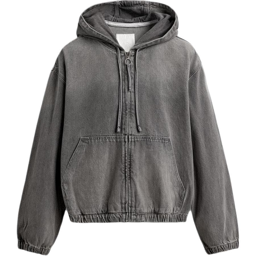 Куртка ZARA Hooded Washed Loose Jacket Men - изображение 1