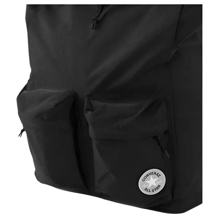 Рюкзак Converse DRAWSTRING Универсальный минималистичный рюкзак 100% полиамид Унисекс Парный Черный - изображение 6