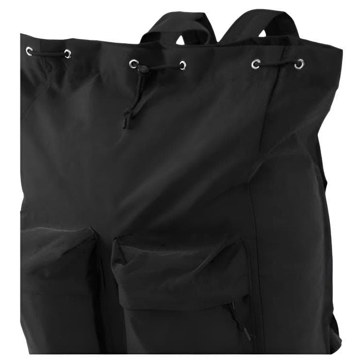 Рюкзак Converse DRAWSTRING Универсальный минималистичный рюкзак 100% полиамид Унисекс Парный Черный - изображение 5