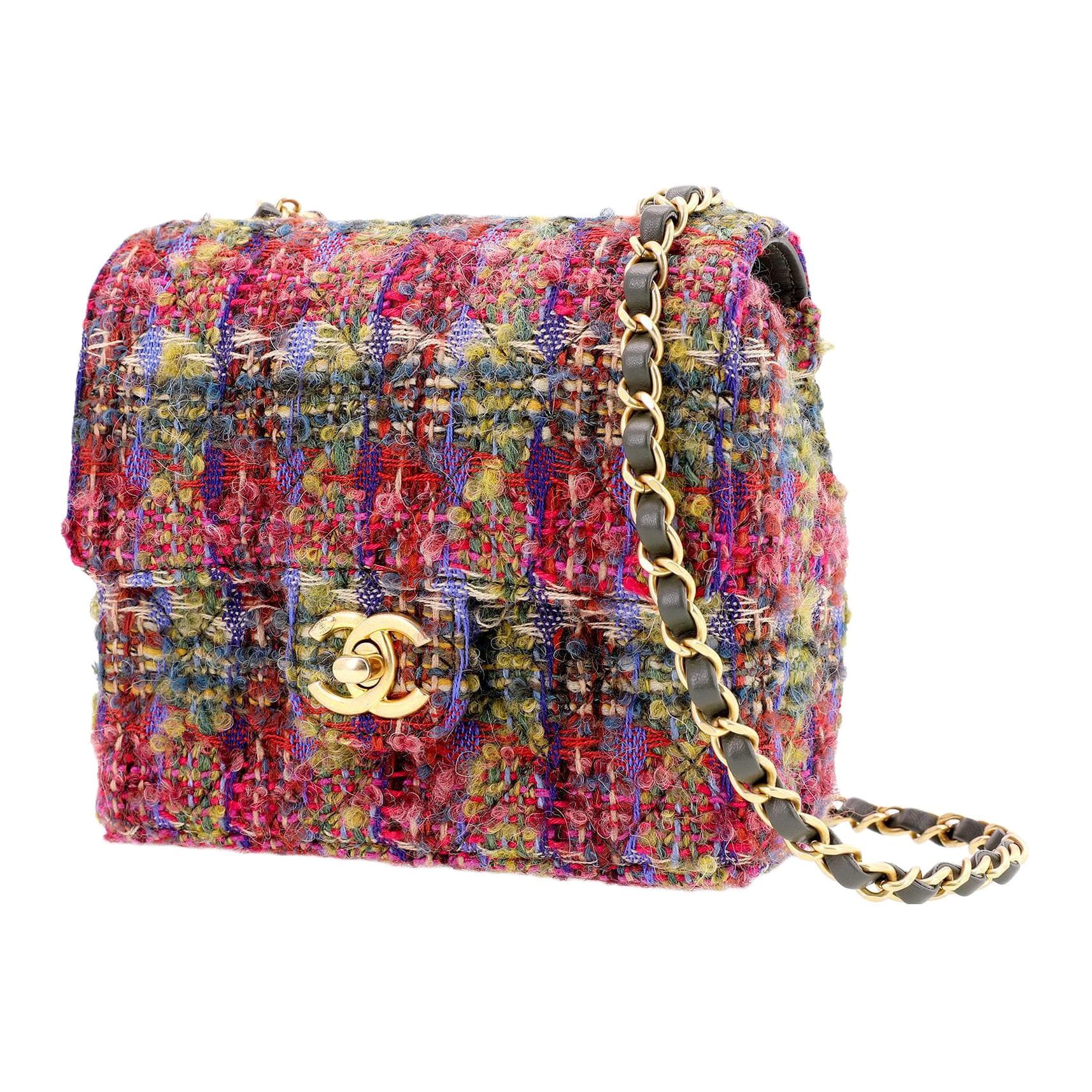 Сумка через плечо CHANEL 22K Camera Bag Pink Green - изображение 3