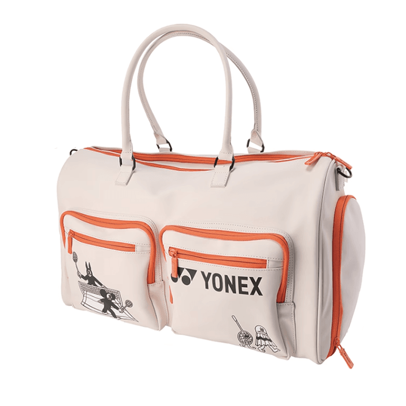Спортивная сумка YONEX Сумка для спорта из искусственной кожи унисекс цвет экрю - изображение 2