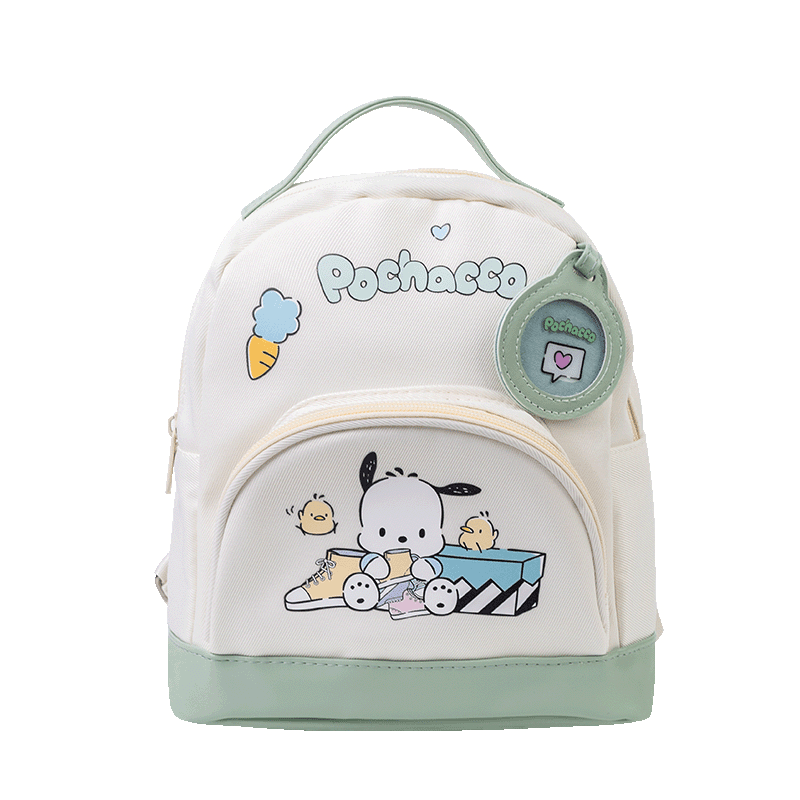 Рюкзак Sanrio Hello Kitty Полиэстер Рюкзак Женский Белый Розовый - изображение 2