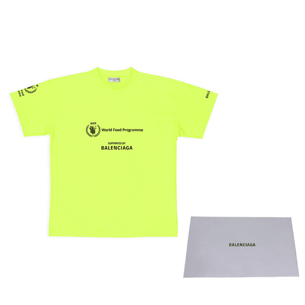 Футболка Balenciaga x WFP FW22 LogoT - изображение 8