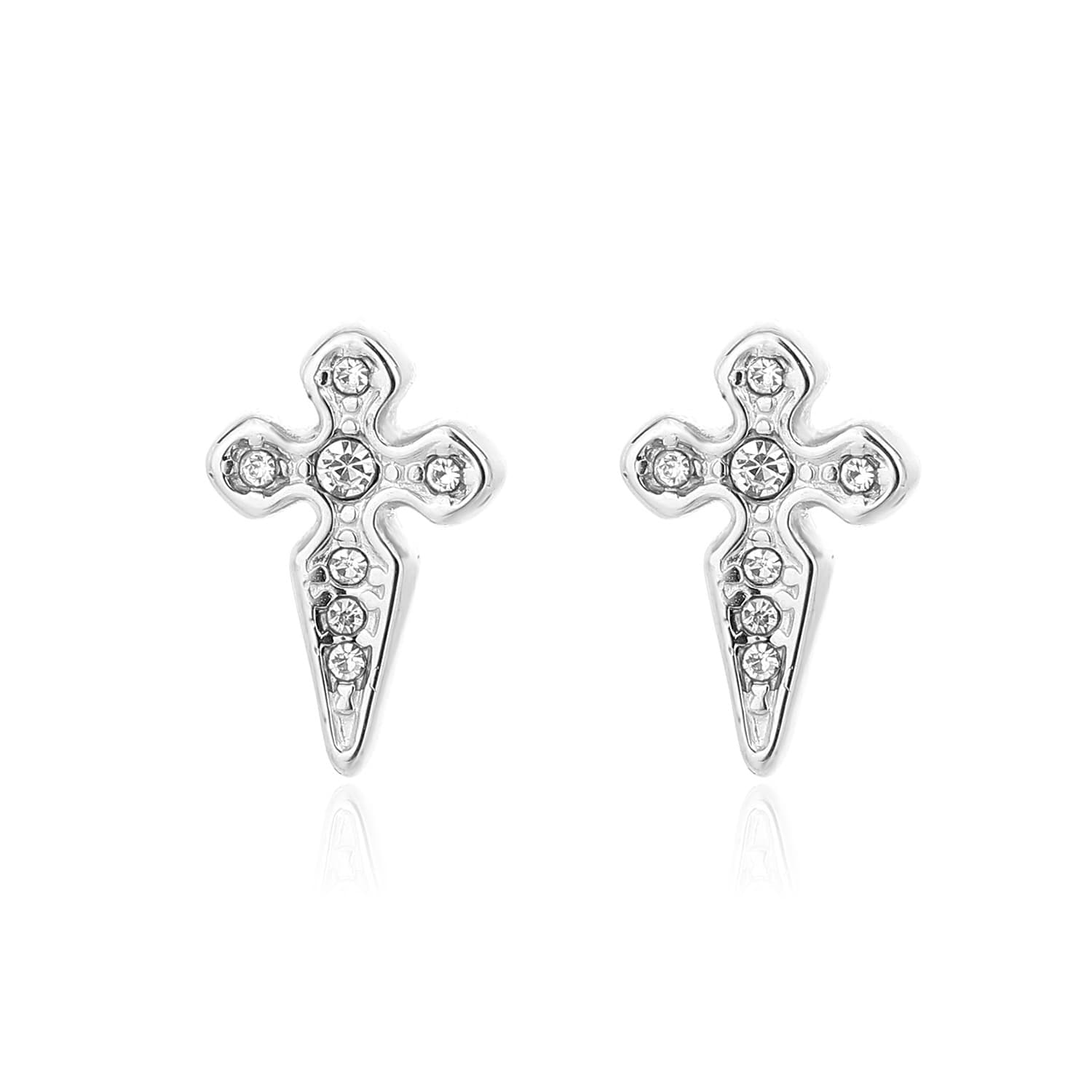 Серьги OWO Серьги-гвоздики из титанового стального сплава Унисекс - изображение 1